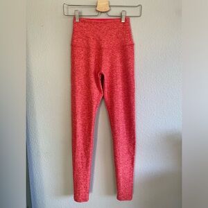 Beyond Yoga Red Leggings